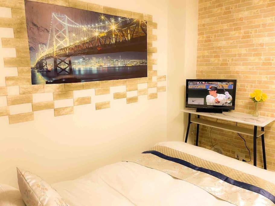 203 Oshiage Sta 3Mins Walk! Wi-Fi Elevator 4Pax Apartment Tokyo Exterior photo
